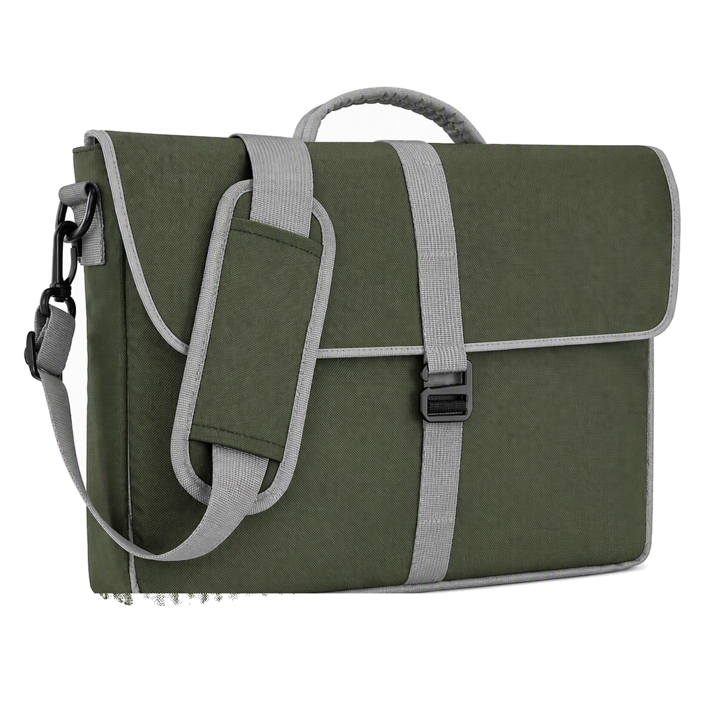 JONAS Laptop Messenger (E104) - Olive