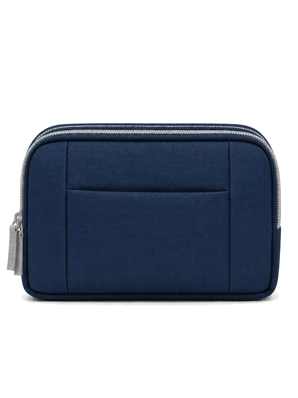 RHEA Double-Zip Pouch (E108) - Navy