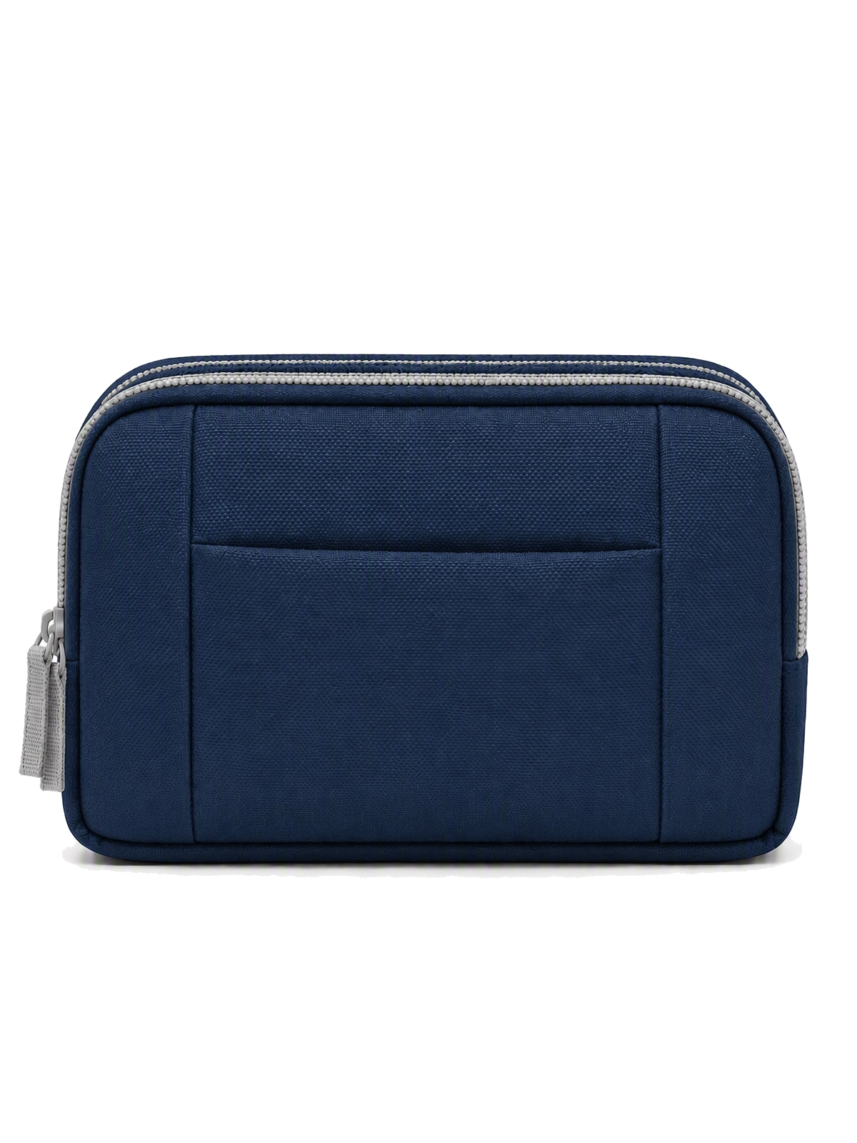 RHEA Double-Zip Pouch (E108) - Navy