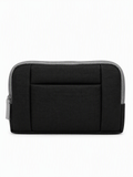 SILAS Triple-Zip Tech Pouch (E109) - Black