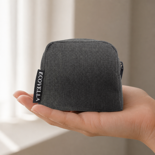 KYLE Coin Case (E19) — RPET — model shot