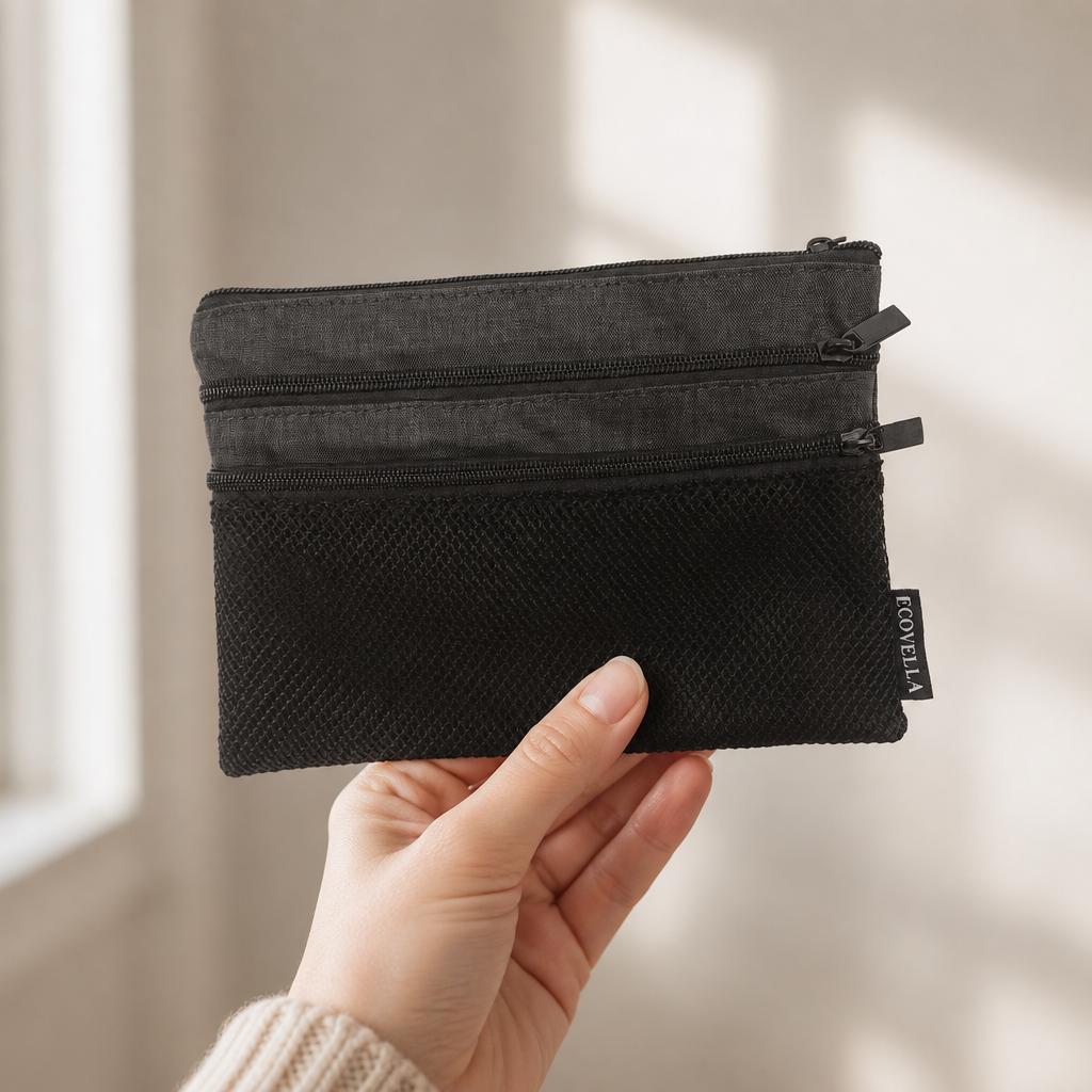 KRIS Pouch (E20) — RPET — model shot
