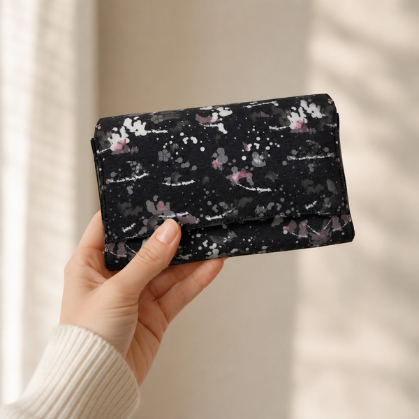 YVETTE Wash Bag (E37) — Recycled Polyester — model shot