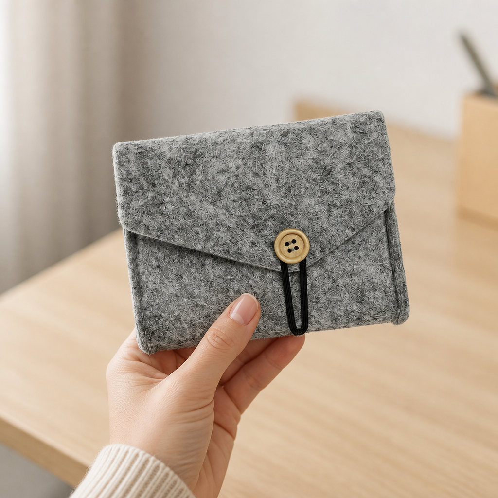 XYLIA Oil Case (E42) — Felt — model shot
