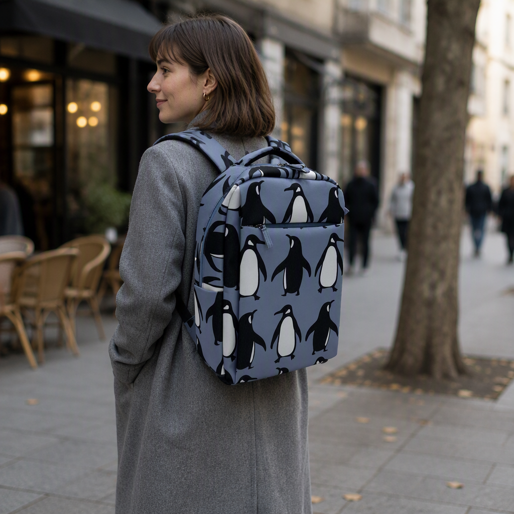 SIBYL Backpack (E58) — Recycled Polyester — model shot