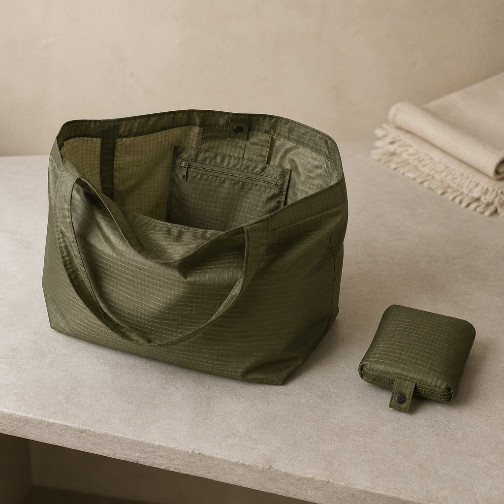 KIRA Foldable Shopping Bag (E61) — Recycled Polyester