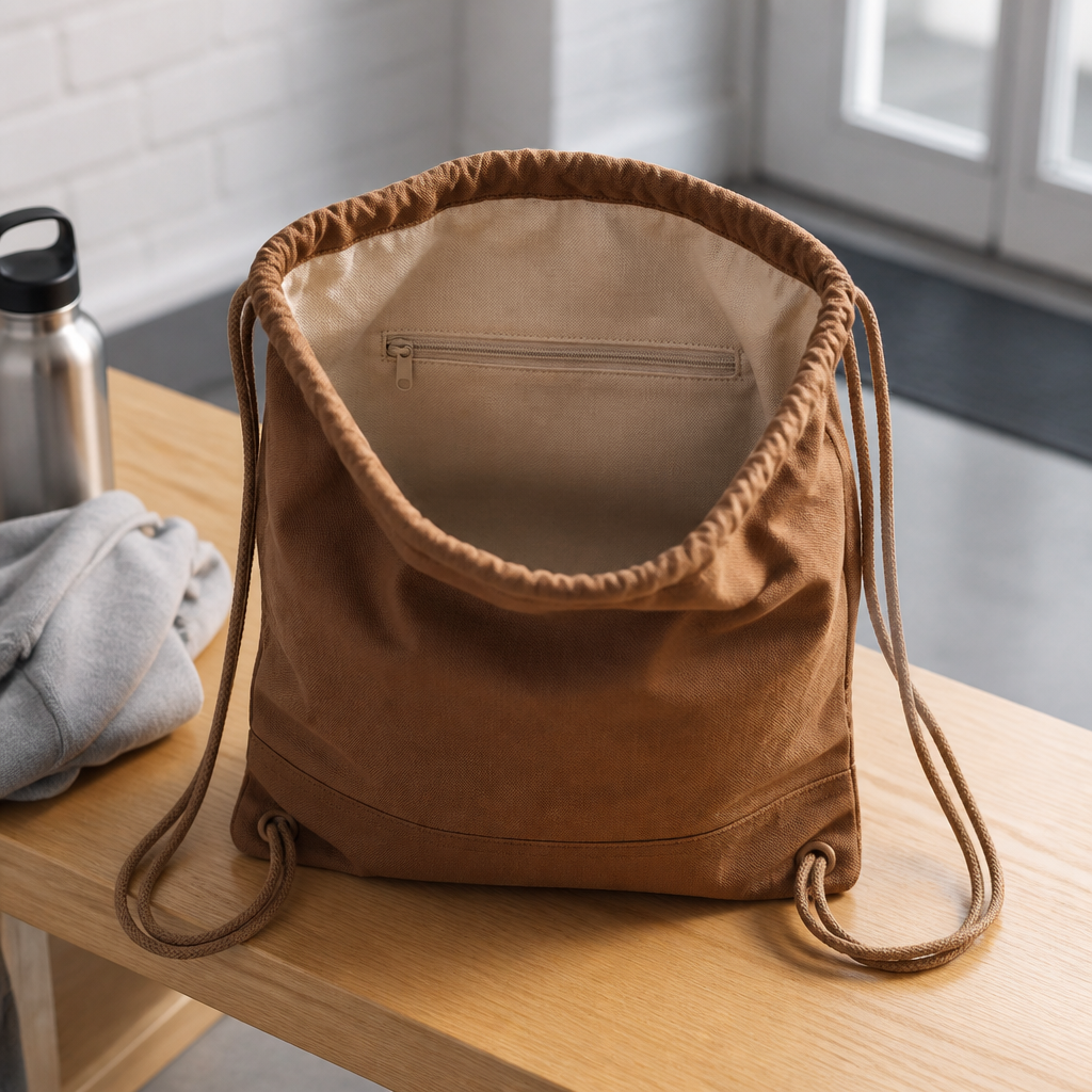 RUBY Gym Sack (E66) — Cotton Canvas