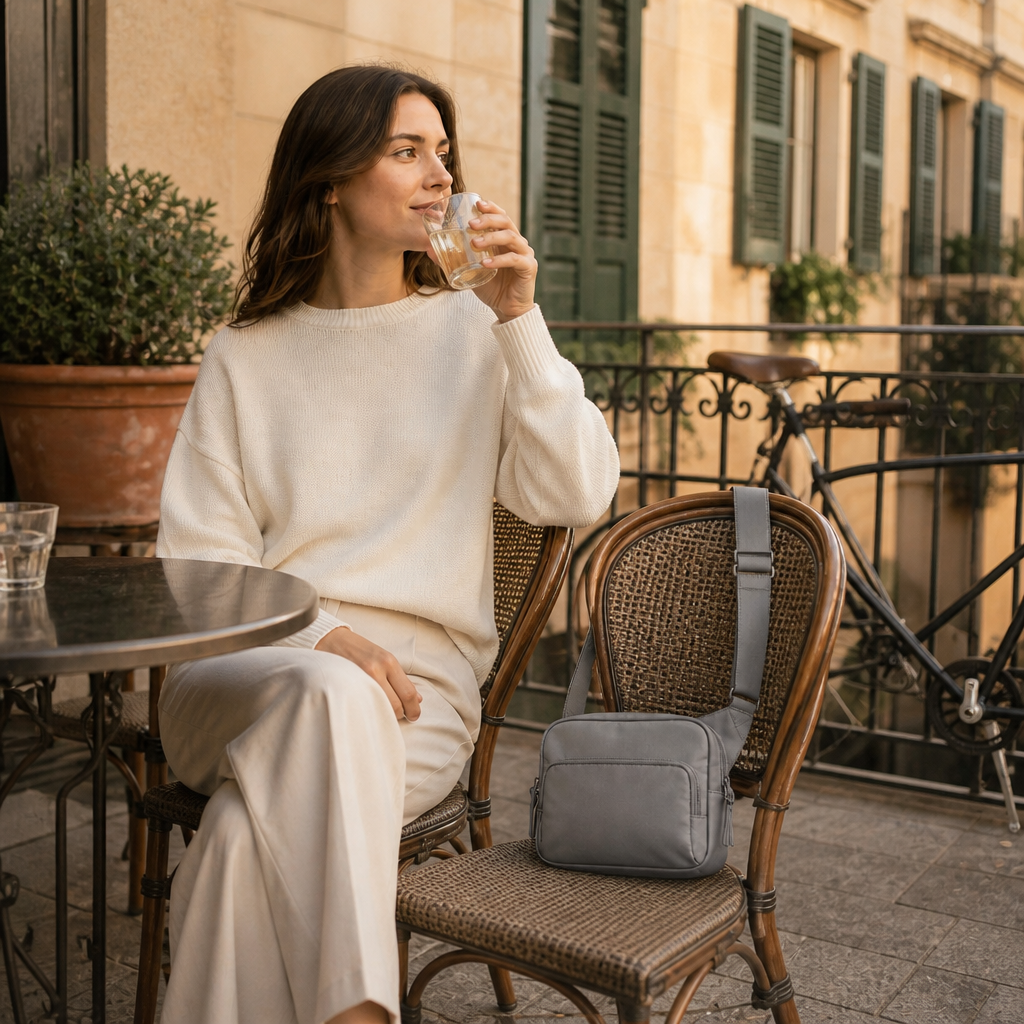 PIA Crossbody Bag (E69) — Recycled Polyester
