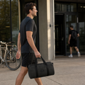 TANA Sports Bag (E7) — RPET — model shot