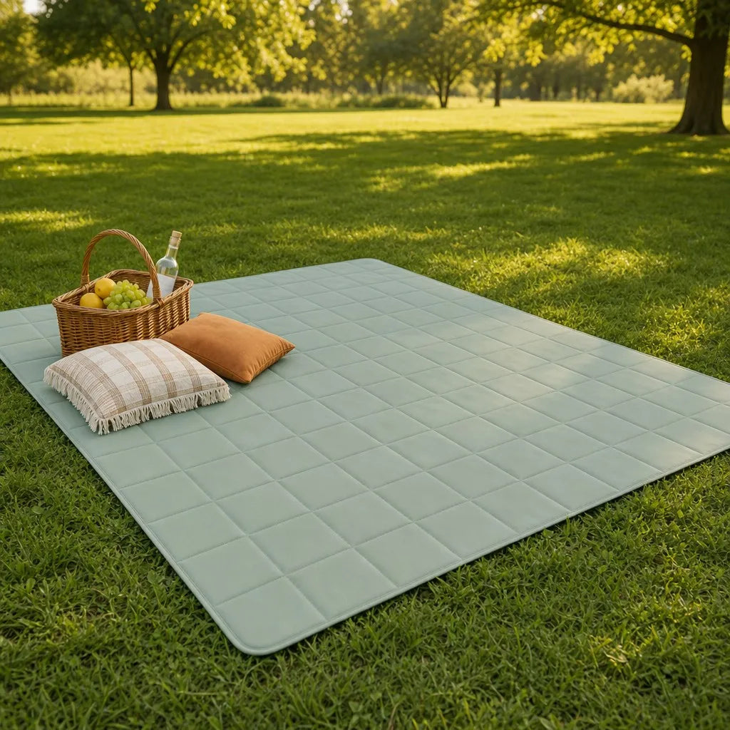 DANA Foldable Picnic Blanket (E93) - Sage Green