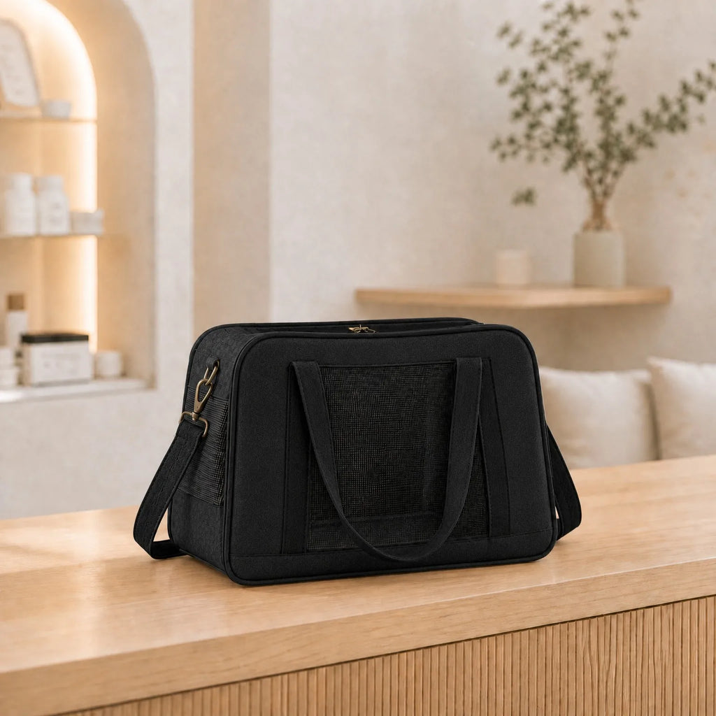 JUNO Pet Carrier Tote (E79) - Black