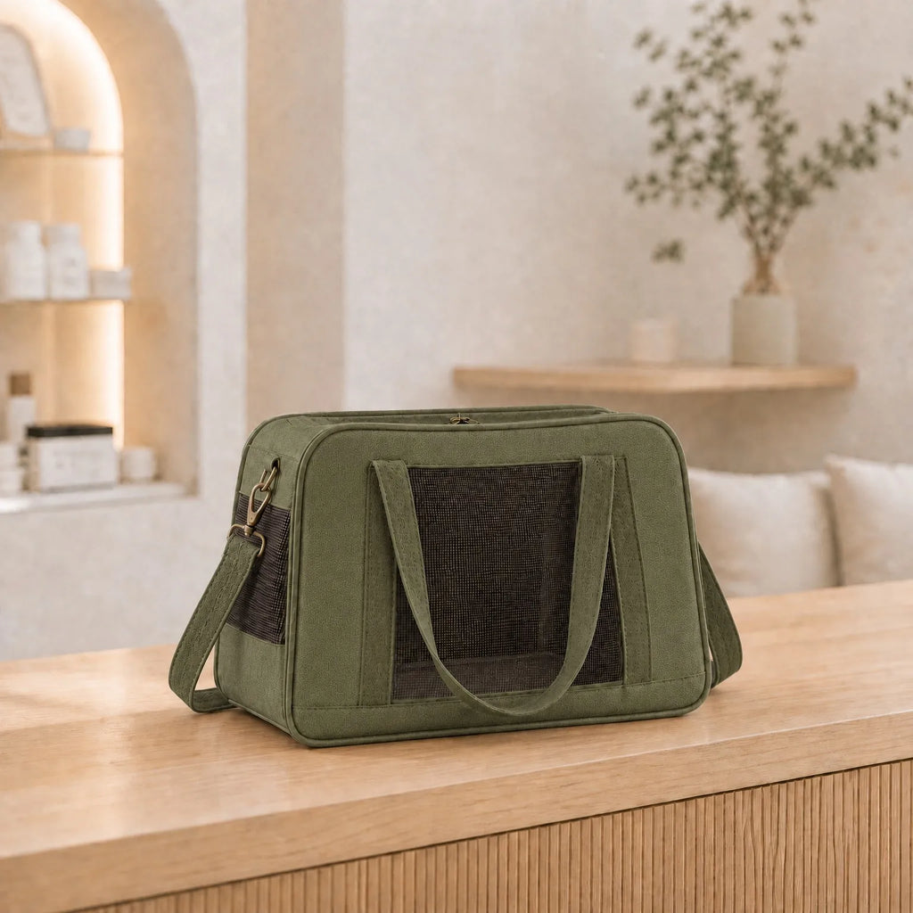 JUNO Pet Carrier Tote (E79) - Sage Green