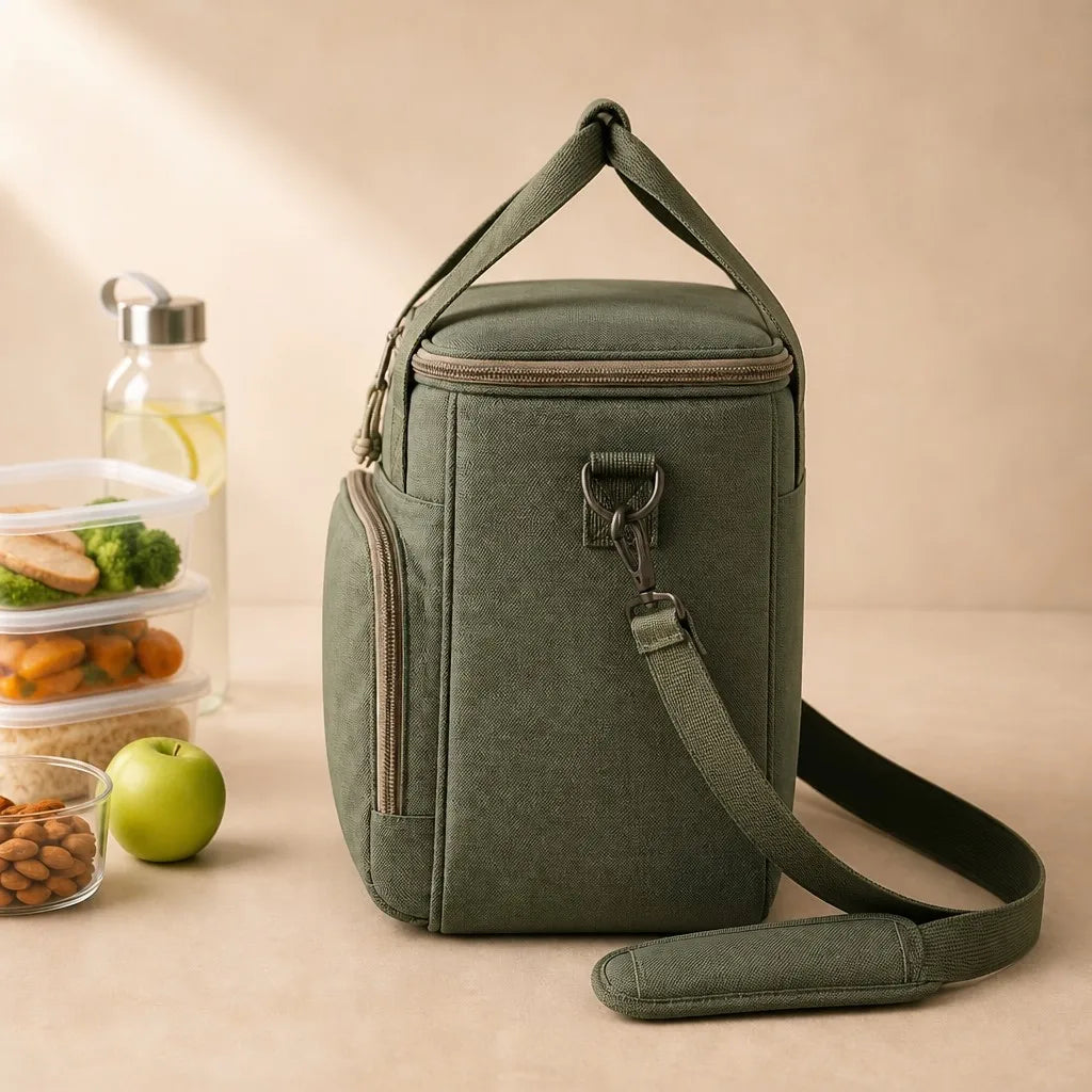 IVY Meal-Prep Cooler Bag (E78) - Olive