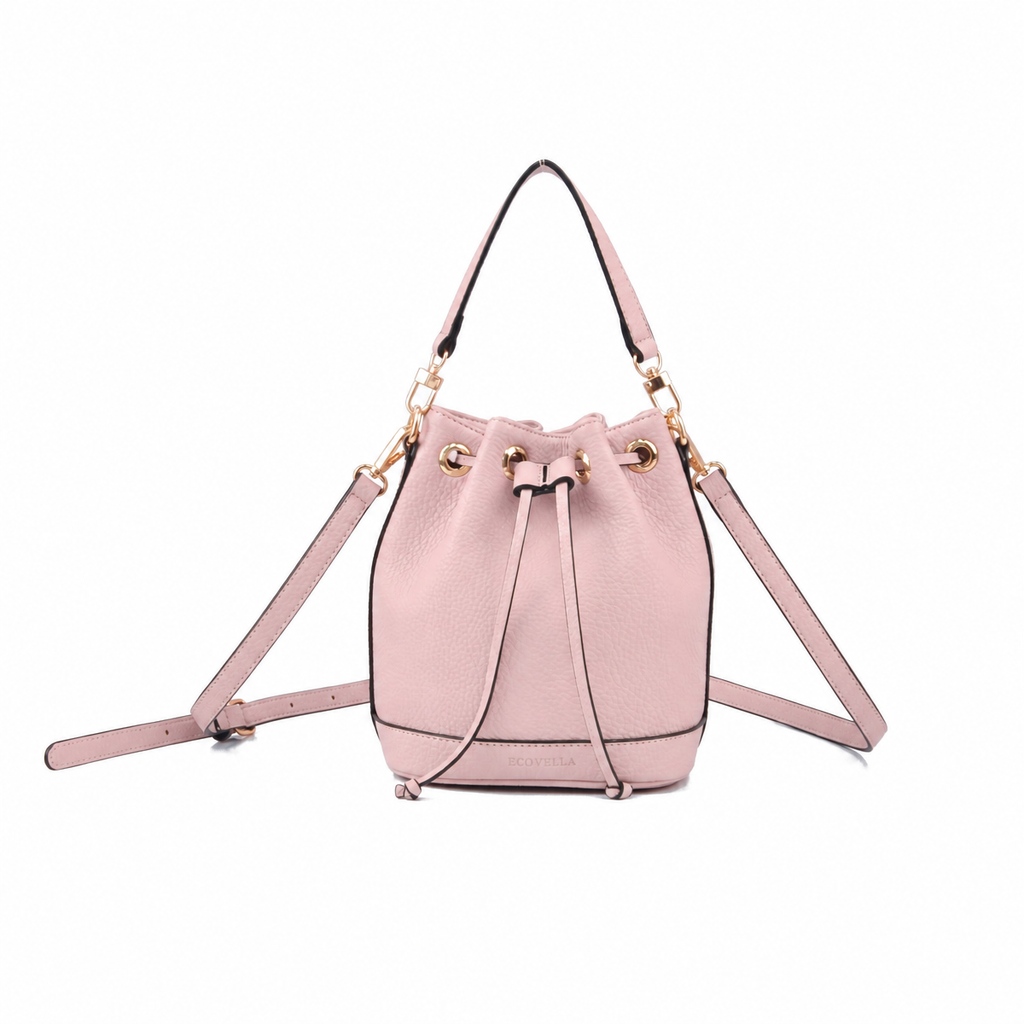 BARI HandBag (E24) - Blush Pink - Recycled Leather