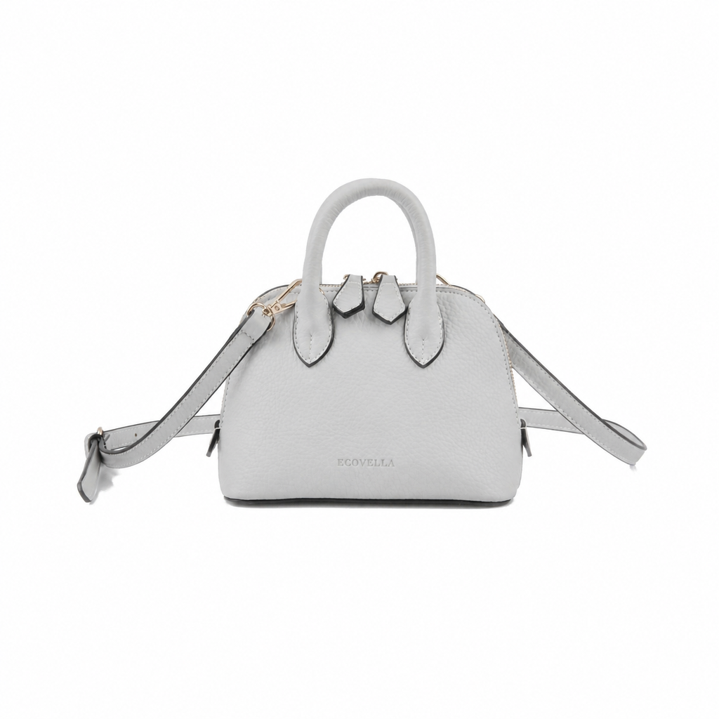 CHLOE HandBag (E22) - Pearl Grey - Recycled Leather