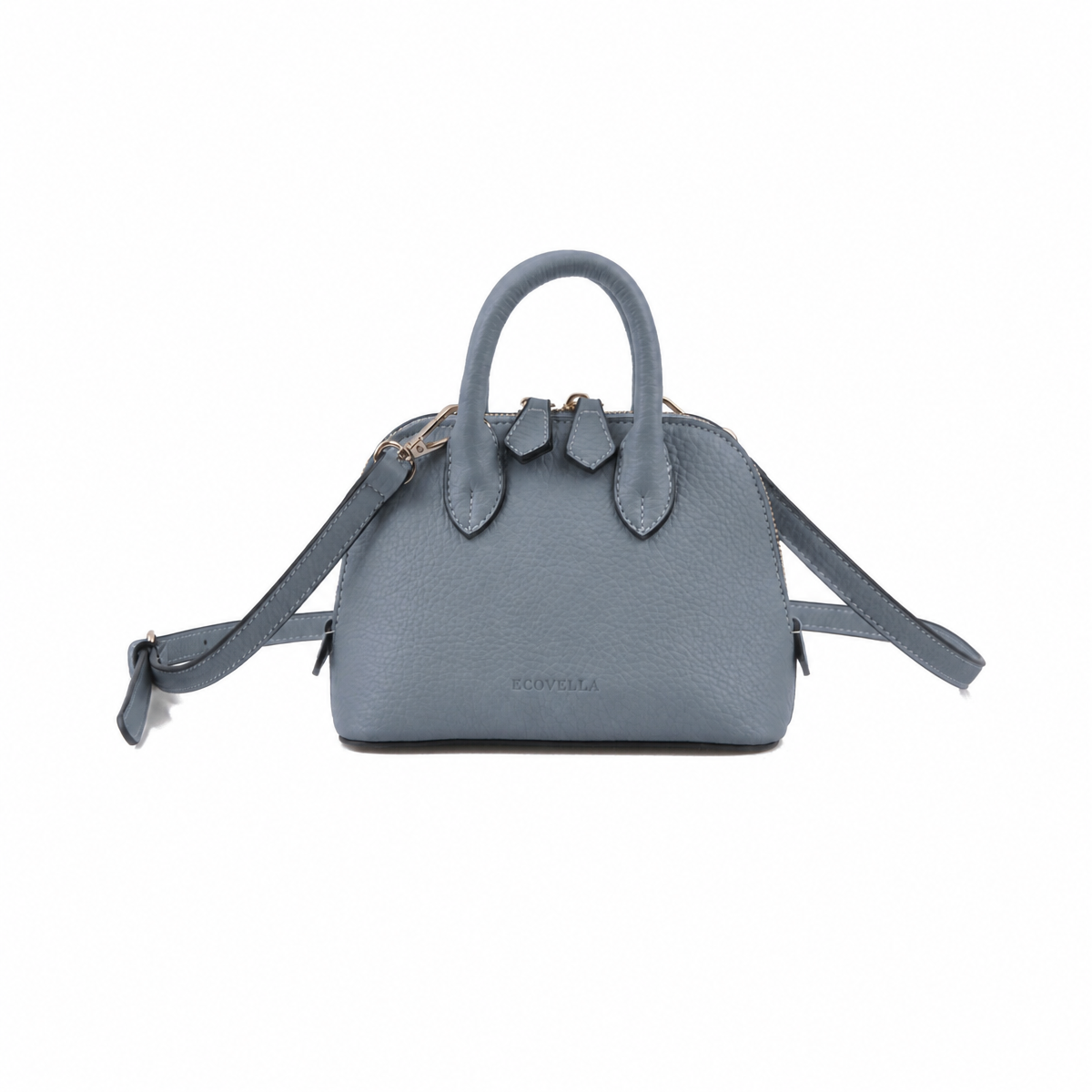 CHLOE HandBag (E22) - Slate Grey - Recycled Leather