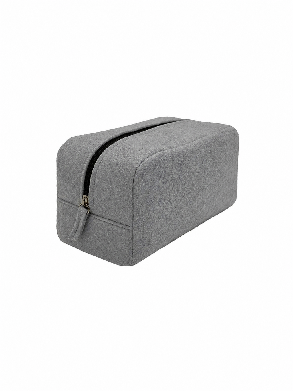 COLBY Cosmetic Bag - Grey - Felt