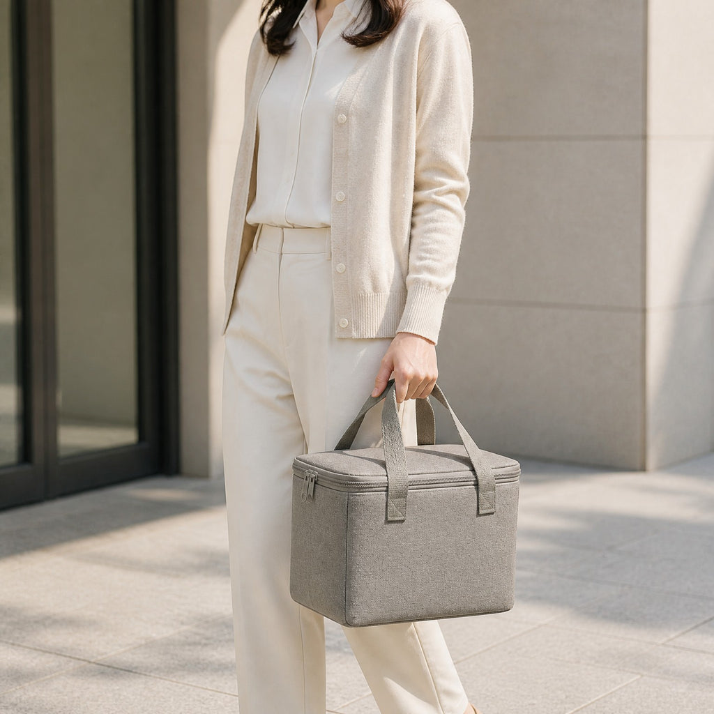 GIGI Lunch Tote (E76) - Grey