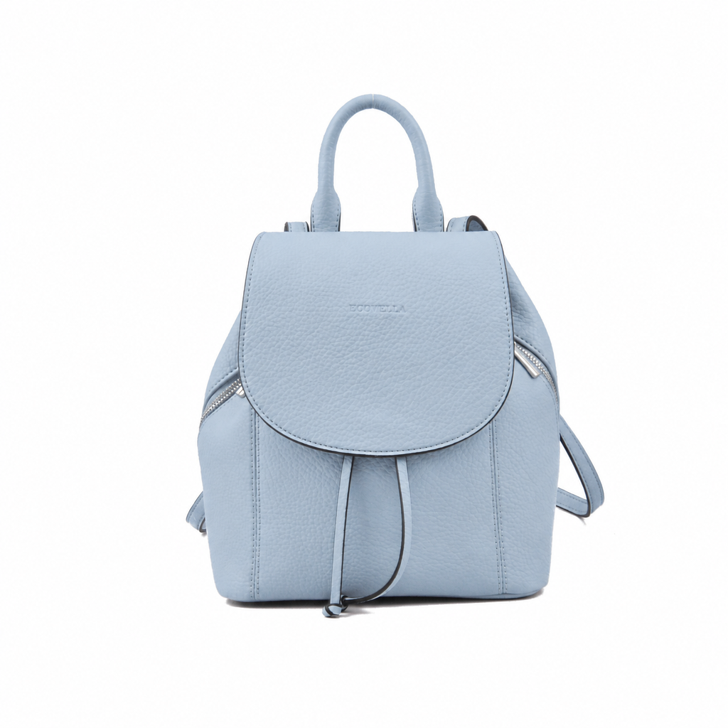FAVI HandBag (E25) - Bleu Glacier - Recycled Leather