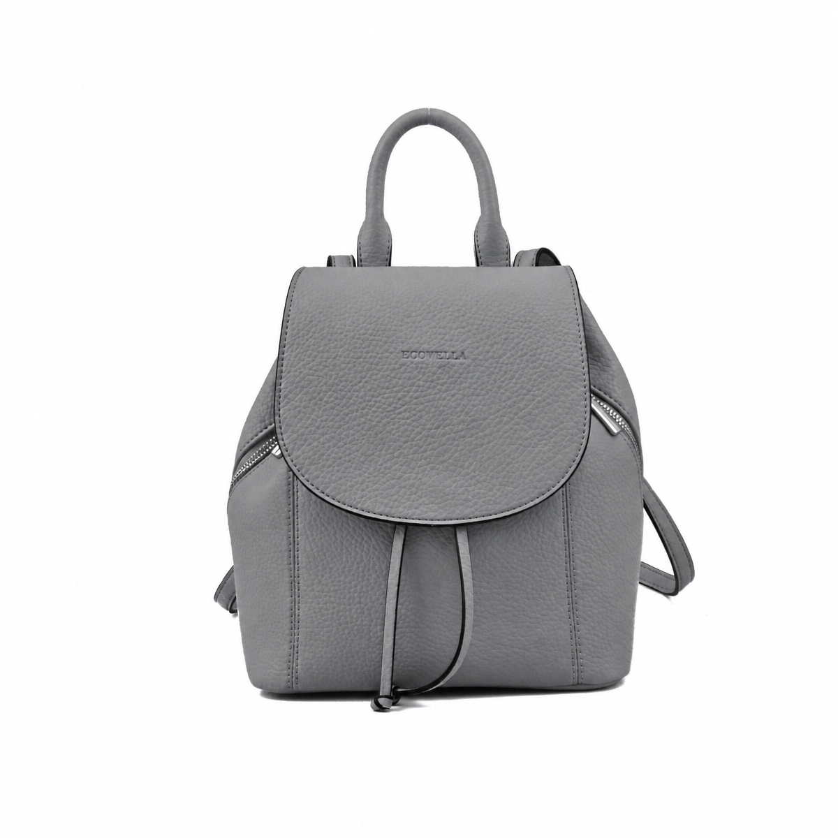 FAVI HandBag (E25) - Slate Grey - Recycled Leather