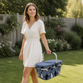 SIGRID Ice Basket (E57) — Recycled Polyester — model shot