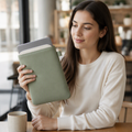 QUINN Tablet Sleeve 10-11 (E86) — Recycled Polyester — model shot