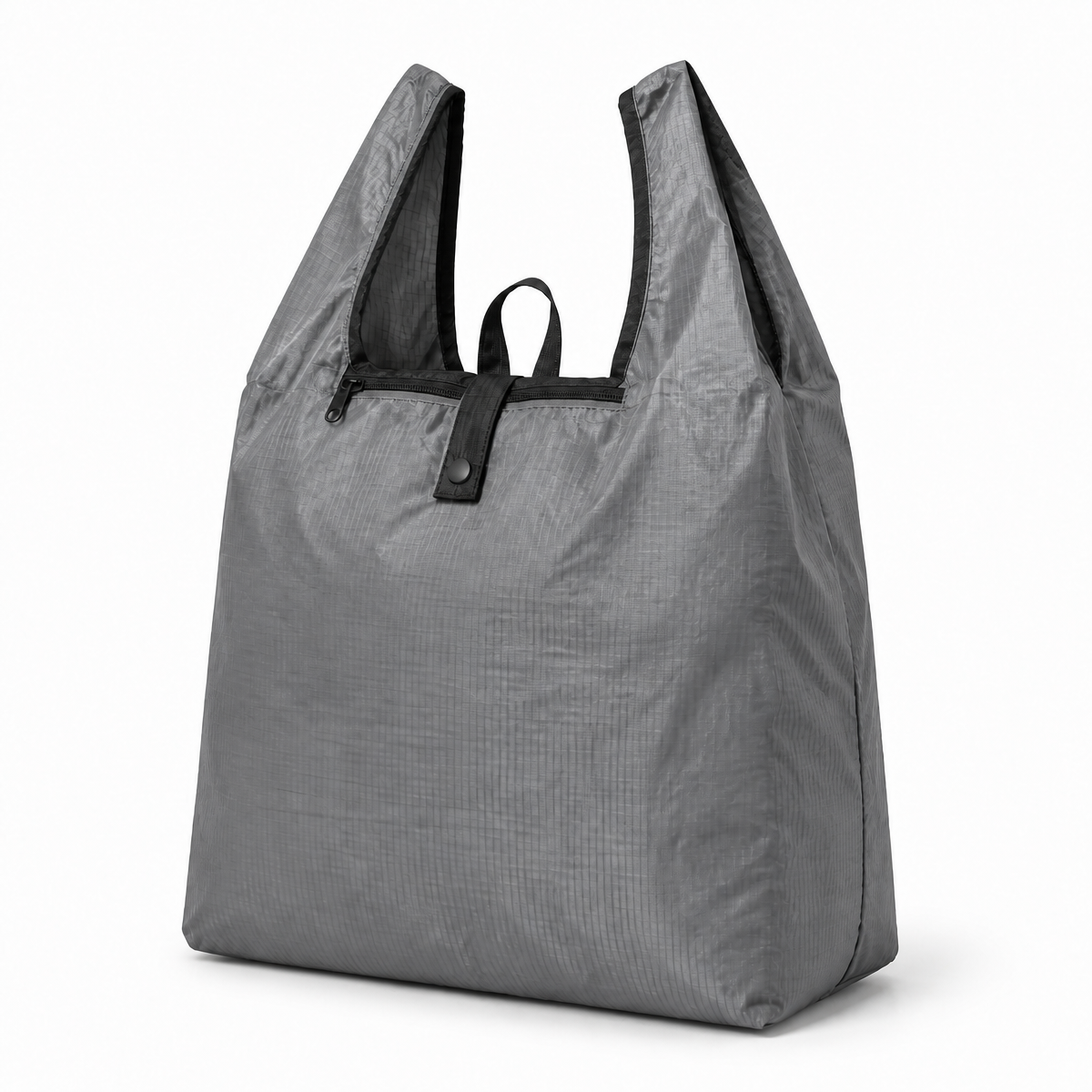 KIRA Foldable Shopping Bag - Grey - RPET