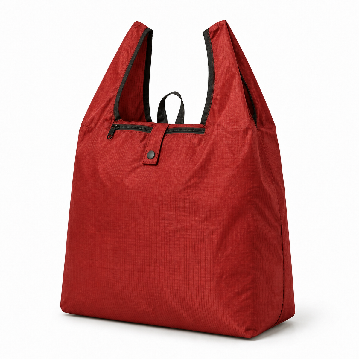 KIRA Foldable Shopping Bag - Red - RPET