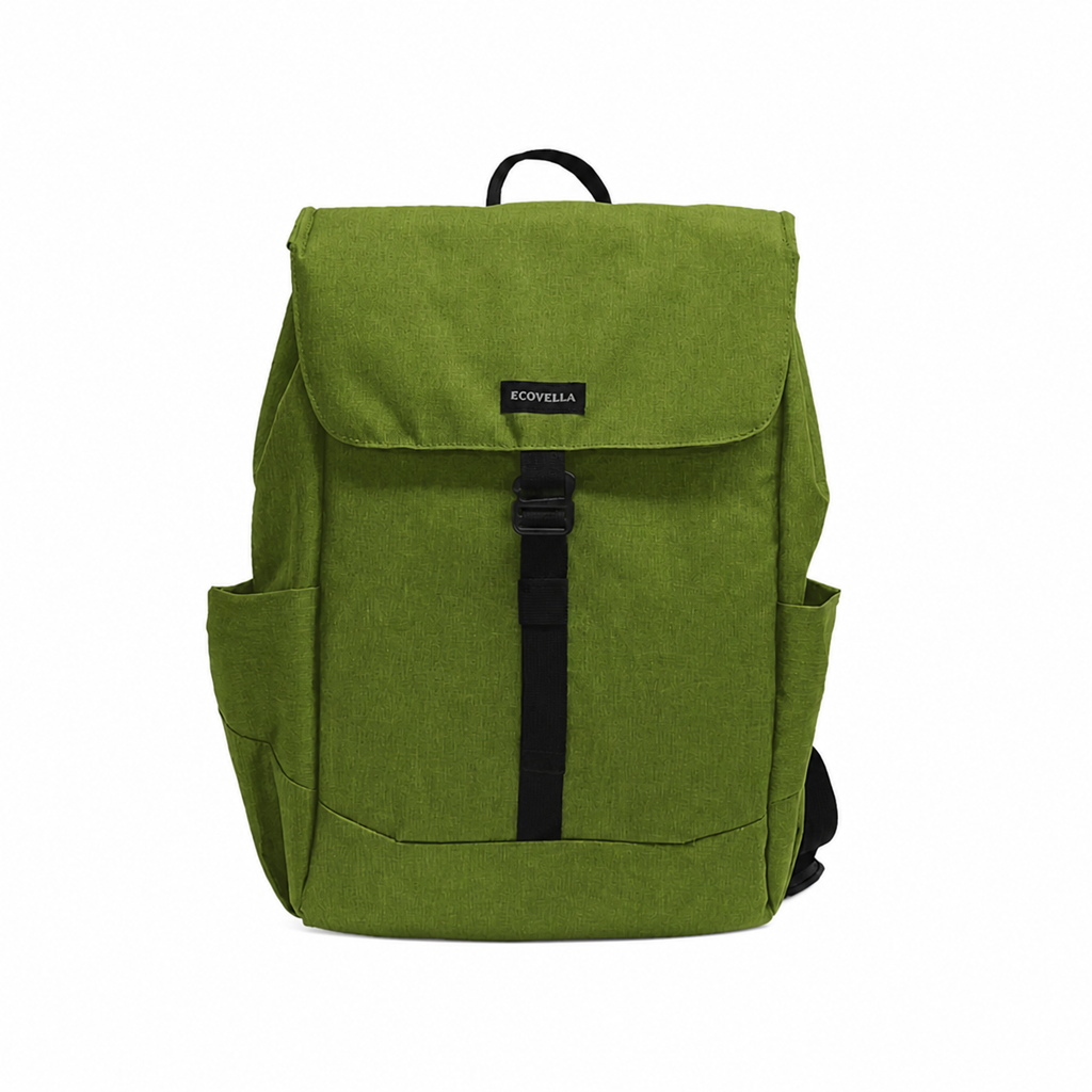 LARA Backpack (E5) - Olive Green - RPET