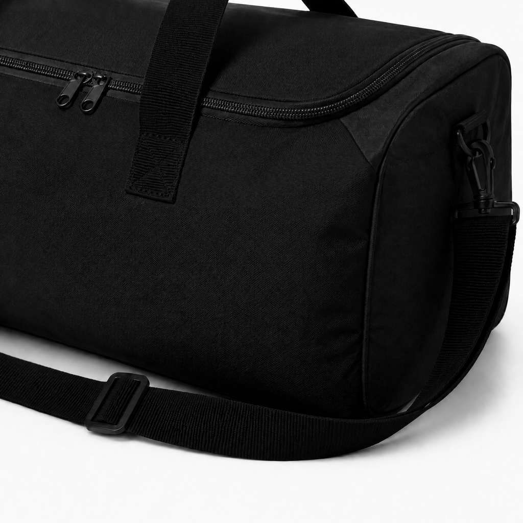 MILES Duffel Bag - Black - 600D Polyester
