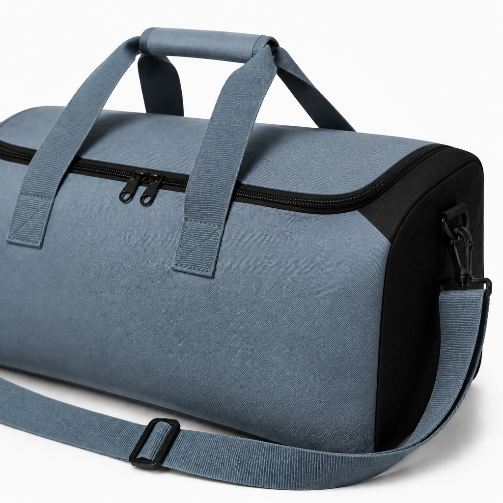MILES Duffel Bag - Dusty Blue - 600D Polyester