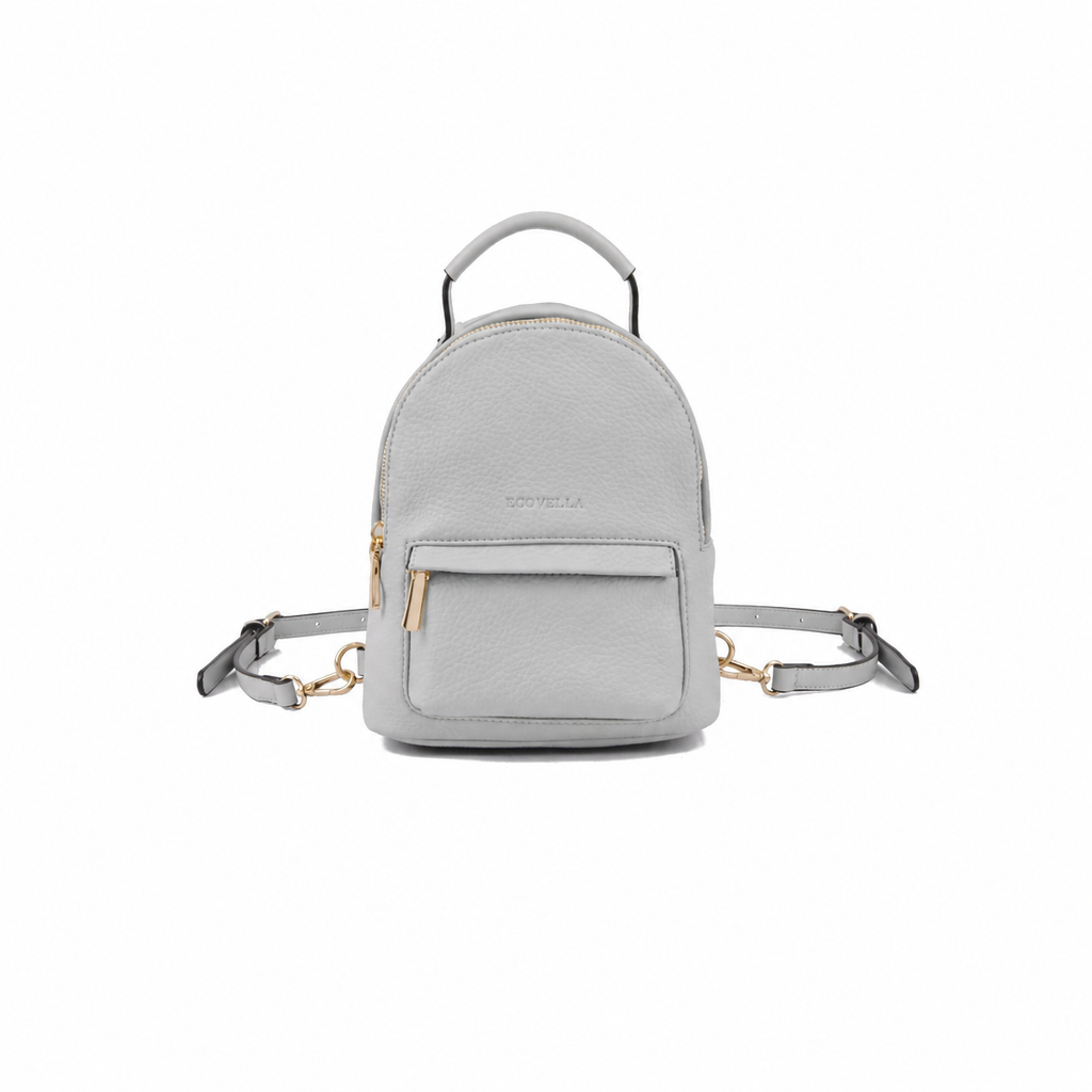 NARI HandBag (E26) - Pearl Grey - Recycled Leather