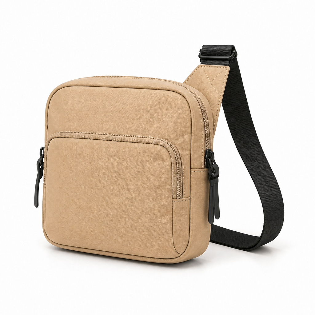 PIA Crossbody Bag - Beige - RPET