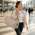 THEO Weekender Bag (E73) — 600D Polyester — model shot