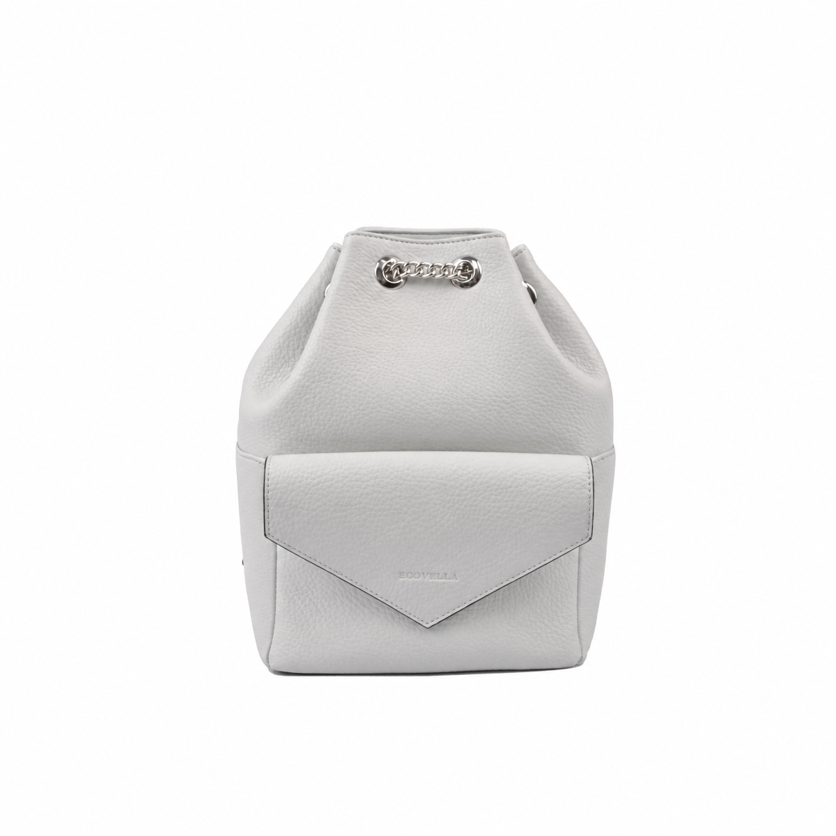 TIFFANY HandBag (E29) - Pearl Grey - Recycled Leather