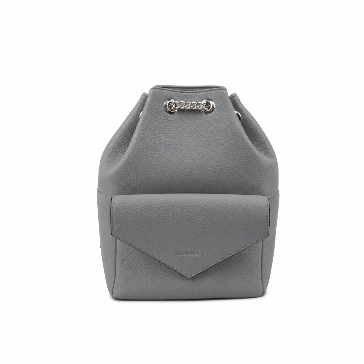 TIFFANY HandBag (E29) - Slate Grey - Recycled Leather